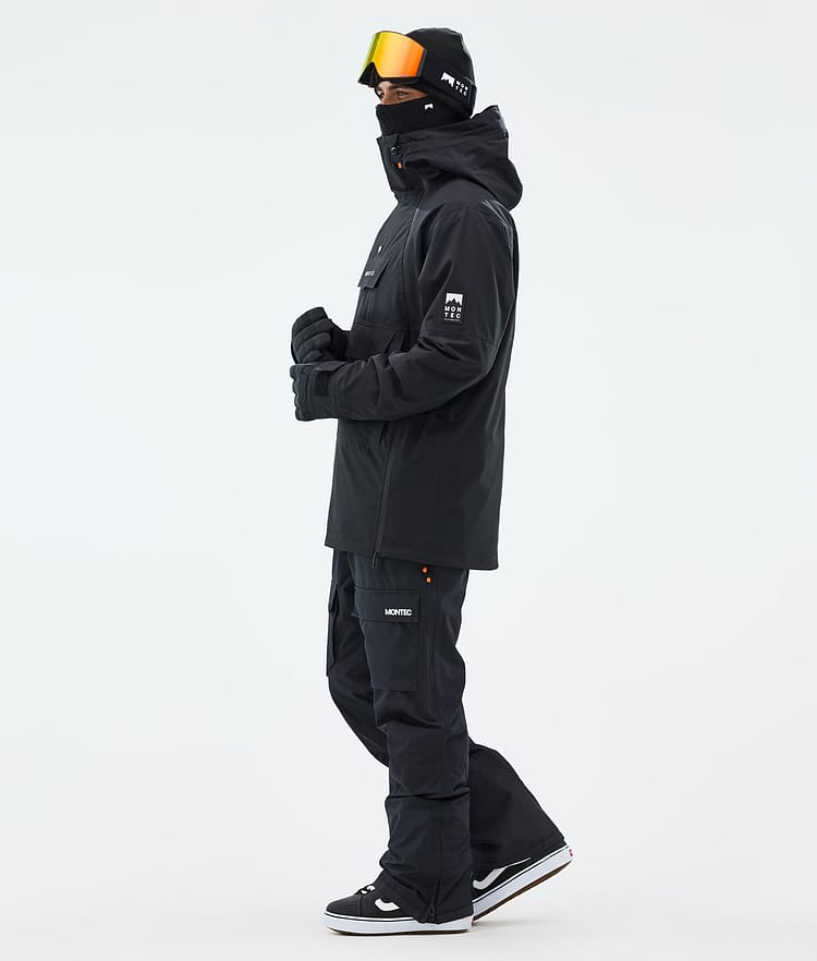 Montec Doom Snowboardjakke Herre Black Renewed, Bilde 4 av 11