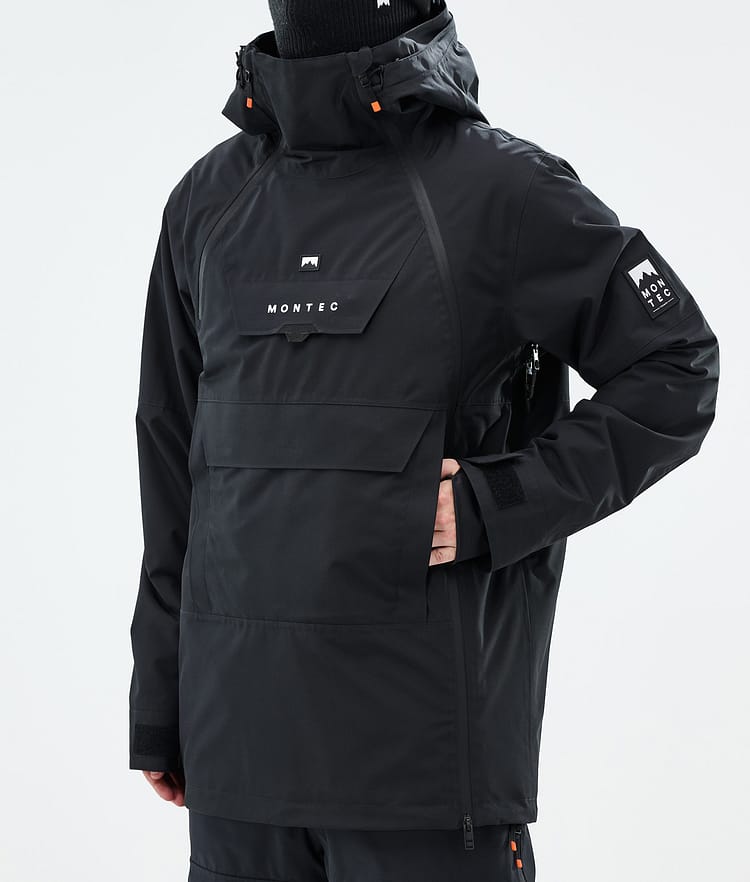 Montec Doom Snowboardjakke Herre Black Renewed, Bilde 8 av 11