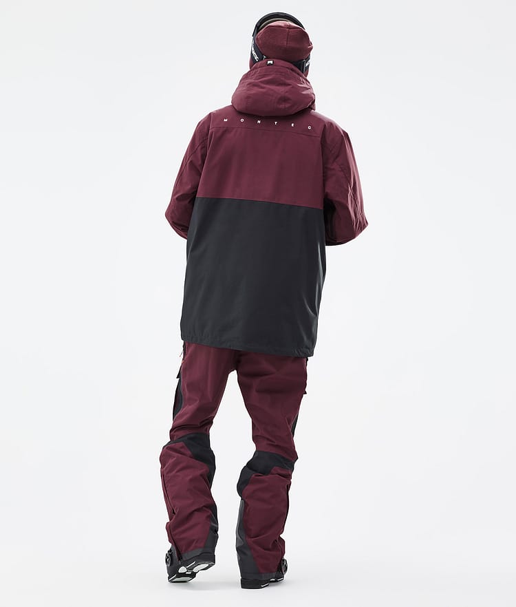 Montec Doom Skijakke Herre Burgundy/Black, Bilde 5 av 11