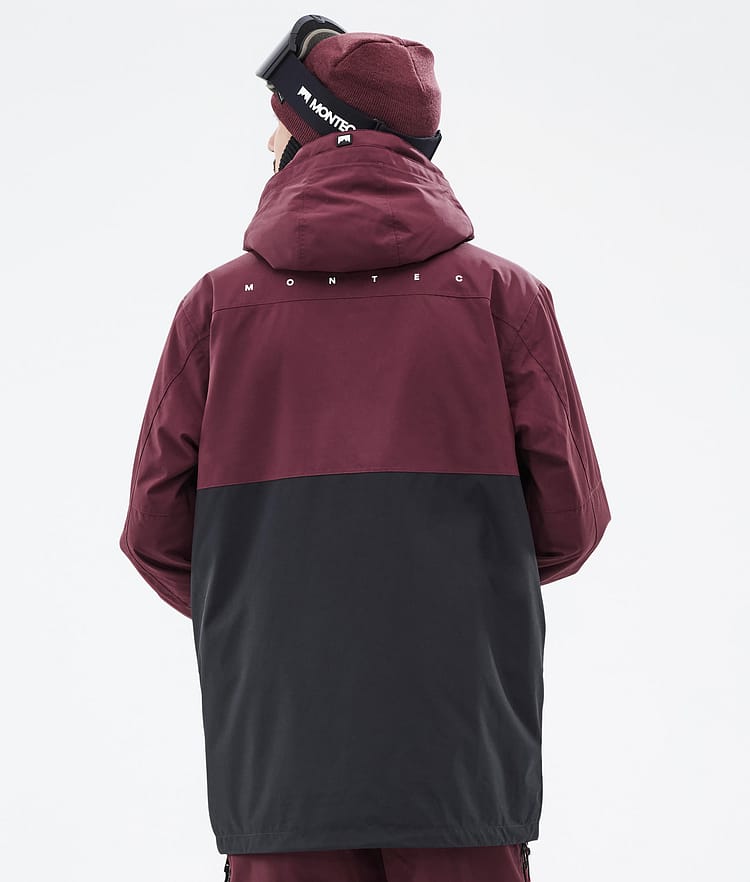 Montec Doom Skijakke Herre Burgundy/Black, Bilde 7 av 11