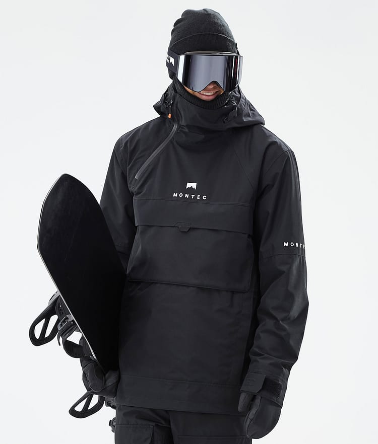 Montec Dune Snowboardjakke Herre Black Renewed, Bilde 1 av 9