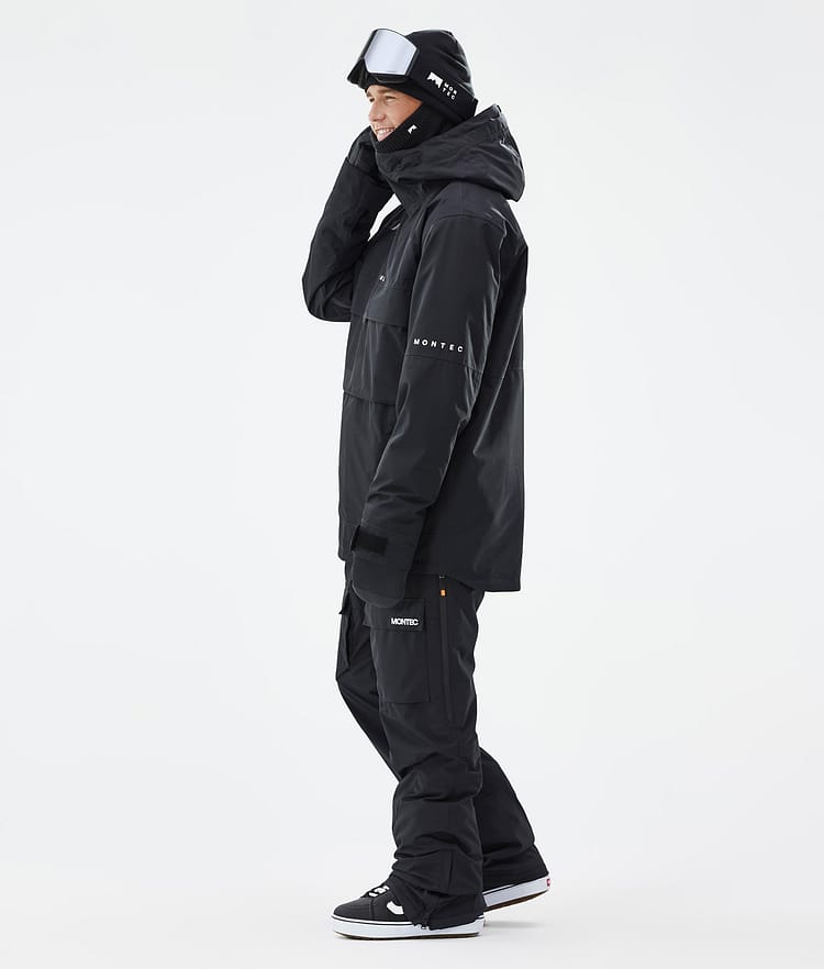 Montec Dune Snowboardjakke Herre Black Renewed, Bilde 4 av 9