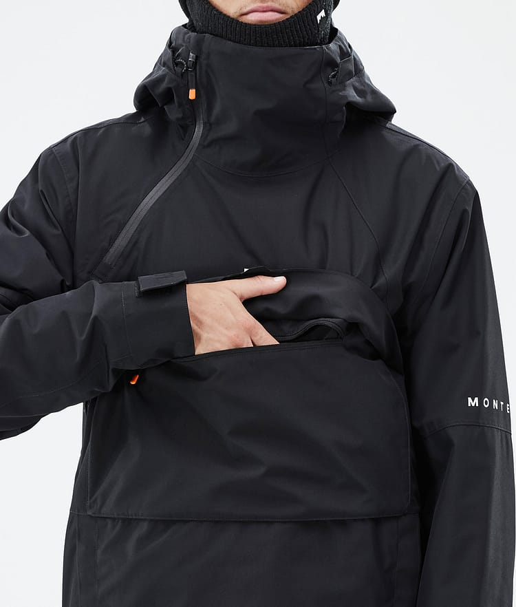 Montec Dune Snowboardjakke Herre Black Renewed, Bilde 9 av 9