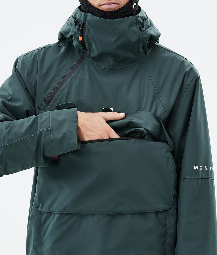 Montec Dune Snowboardjakke Herre Dark Atlantic Renewed, Bilde 9 av 9