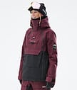 Montec Doom W Skijakke Dame Burgundy/Black