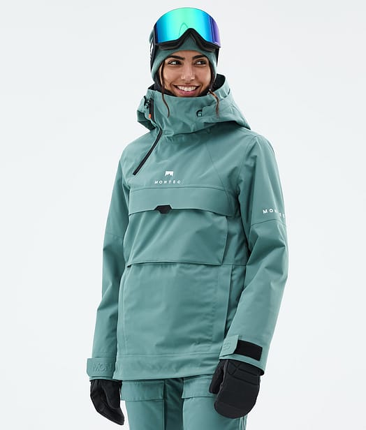 Montec Dune W Snowboardjakke Dame Atlantic