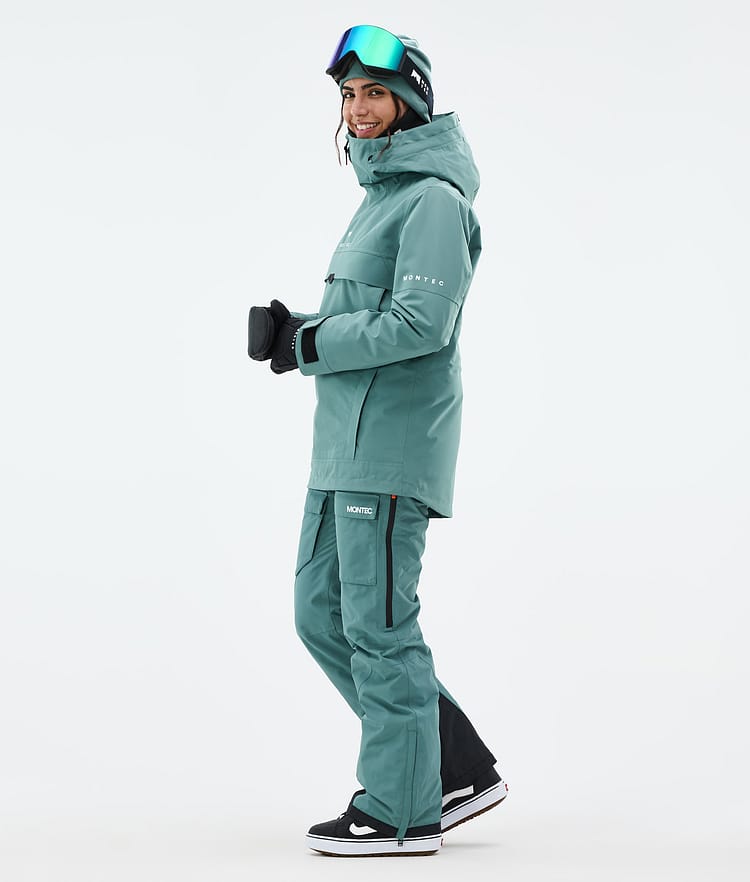 Montec Dune W Snowboardjakke Dame Atlantic Renewed, Bilde 4 av 9
