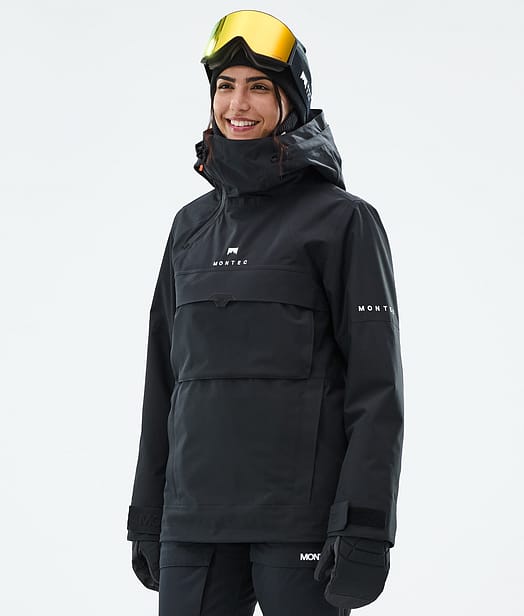 Montec Dune W Snowboardjakke Dame Black