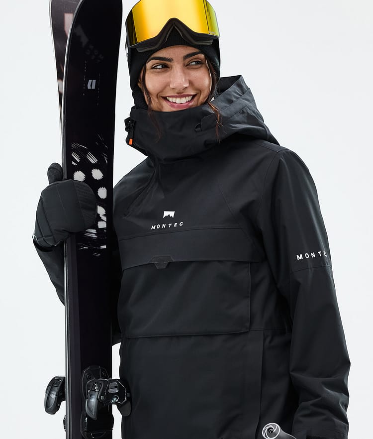 Montec Dune W Skijakke Dame Black, Bilde 2 av 9