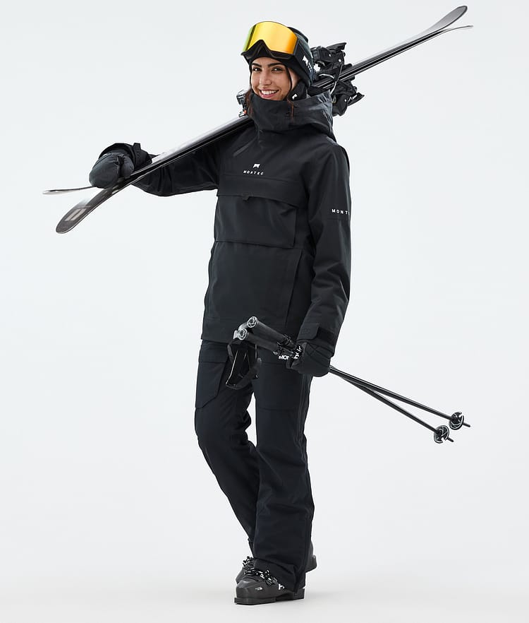 Montec Dune W Skijakke Dame Black, Bilde 3 av 9