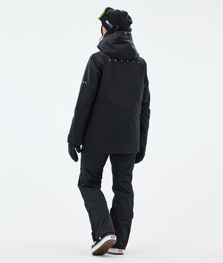 Montec Dune W Snowboardjakke Dame Black Renewed, Bilde 5 av 9