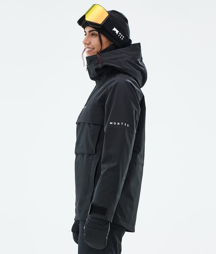 Montec Dune W Snowboardjakke Dame Black Renewed, Bilde 6 av 9