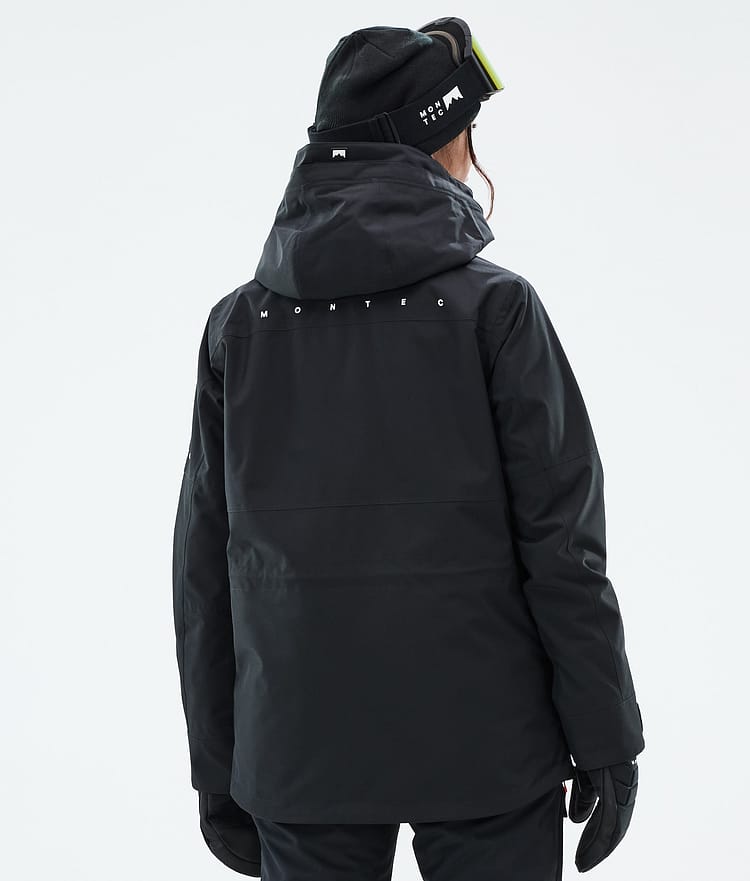 Montec Dune W Snowboardjakke Dame Black Renewed, Bilde 7 av 9