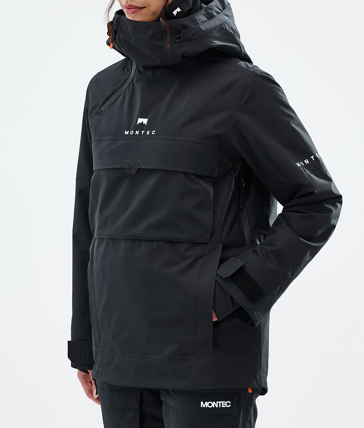Montec Dune W Snowboardjakke Dame Black Renewed, Bilde 8 av 9