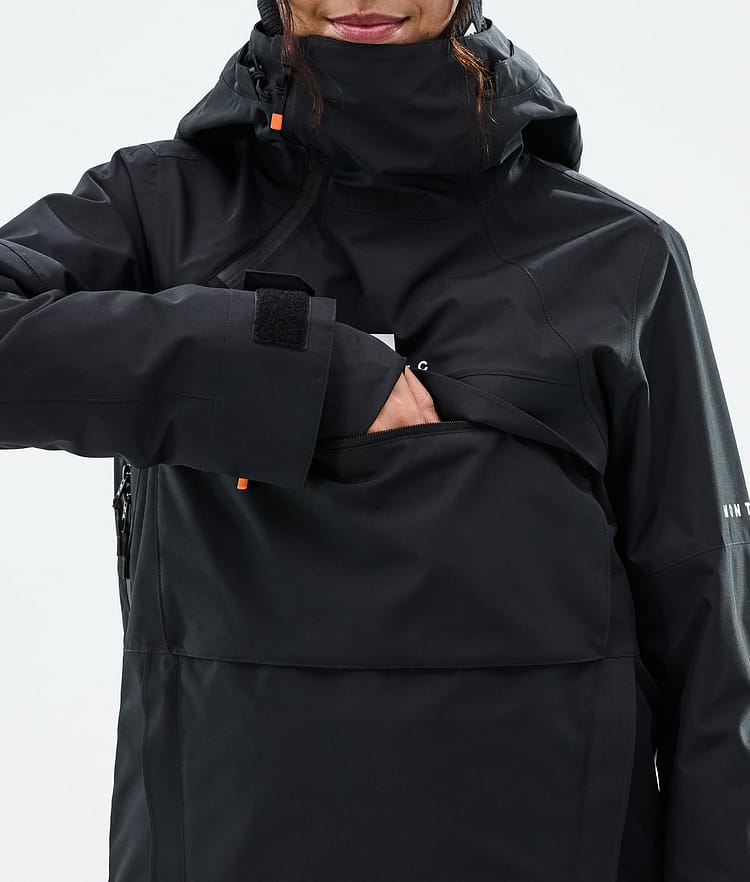 Montec Dune W Snowboardjakke Dame Black Renewed, Bilde 9 av 9