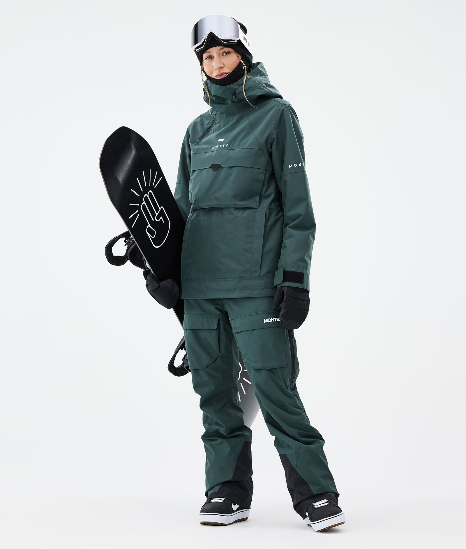 Montec Dune W Snowboardjakke Dame Dark Atlantic Renewed, Bilde 3 av 9