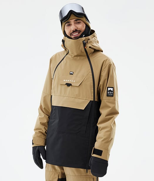 Montec Doom Snowboardjakke Herre Gold/Black