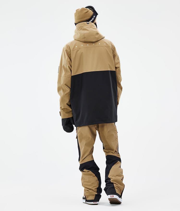 Montec Doom Snowboardjakke Herre Gold/Black, Bilde 5 av 11