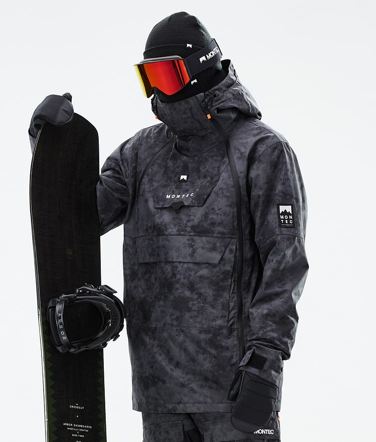 Montec Doom Snowboardjakke Herre Black Tiedye, Bilde 1 av 11
