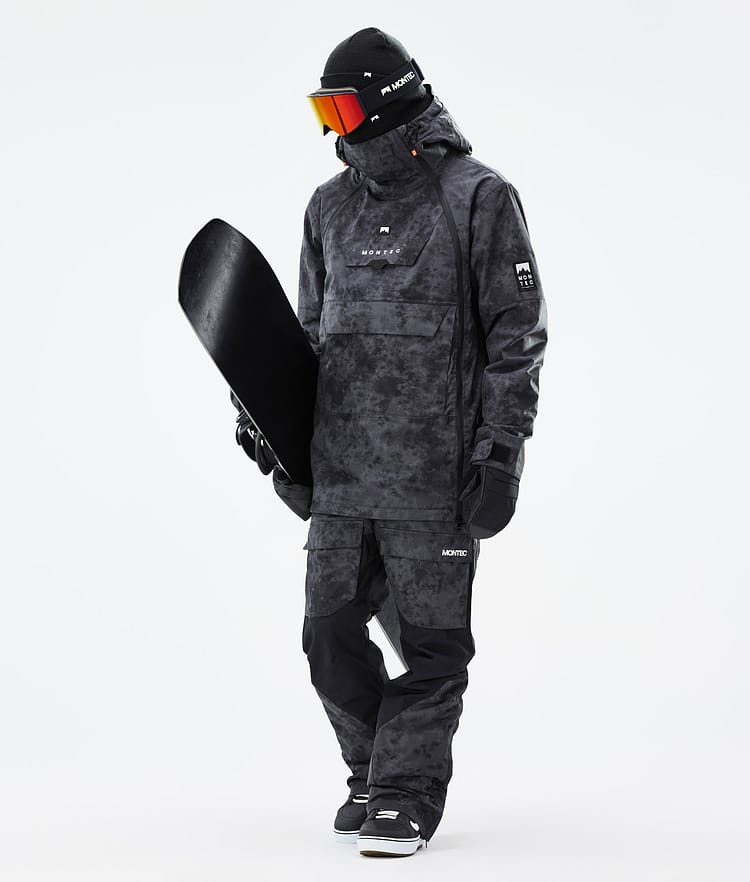 Montec Doom Snowboardjakke Herre Black Tiedye, Bilde 3 av 11