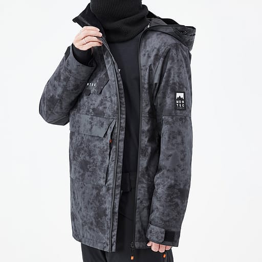 Glidelås foran med doble klaffer Hovedproduktdetaljbilde,