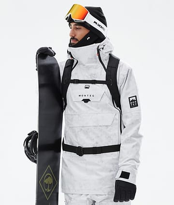 Montec Doom Snowboardjakke White Tiedye