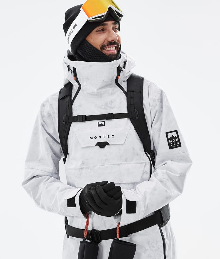Montec Doom Snowboardjakke Herre White Tiedye, Bilde 2 av 11