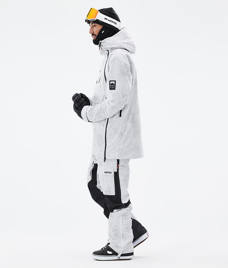 Montec Doom Snowboardjakke Herre White Tiedye, Bilde 4 av 11