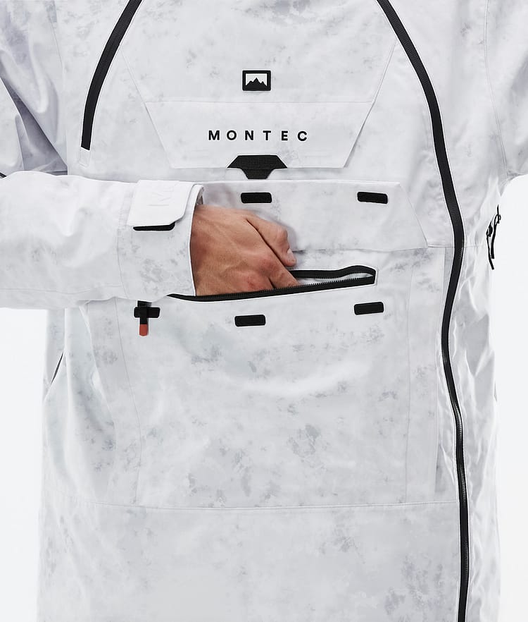 Montec Doom Snowboardjakke Herre White Tiedye, Bilde 9 av 11