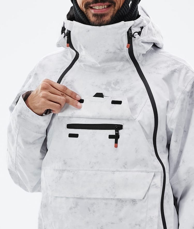 Montec Doom Snowboardjakke Herre White Tiedye, Bilde 10 av 11