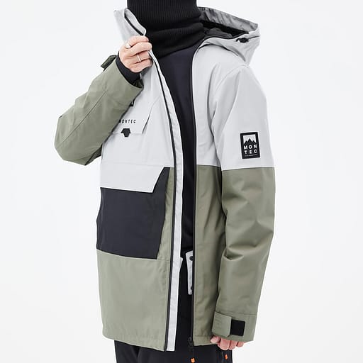 Glidelås foran med doble klaffer Hovedproduktdetaljbilde,