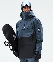Montec Doom Snowboardjakke Herre Metal Blue/Black