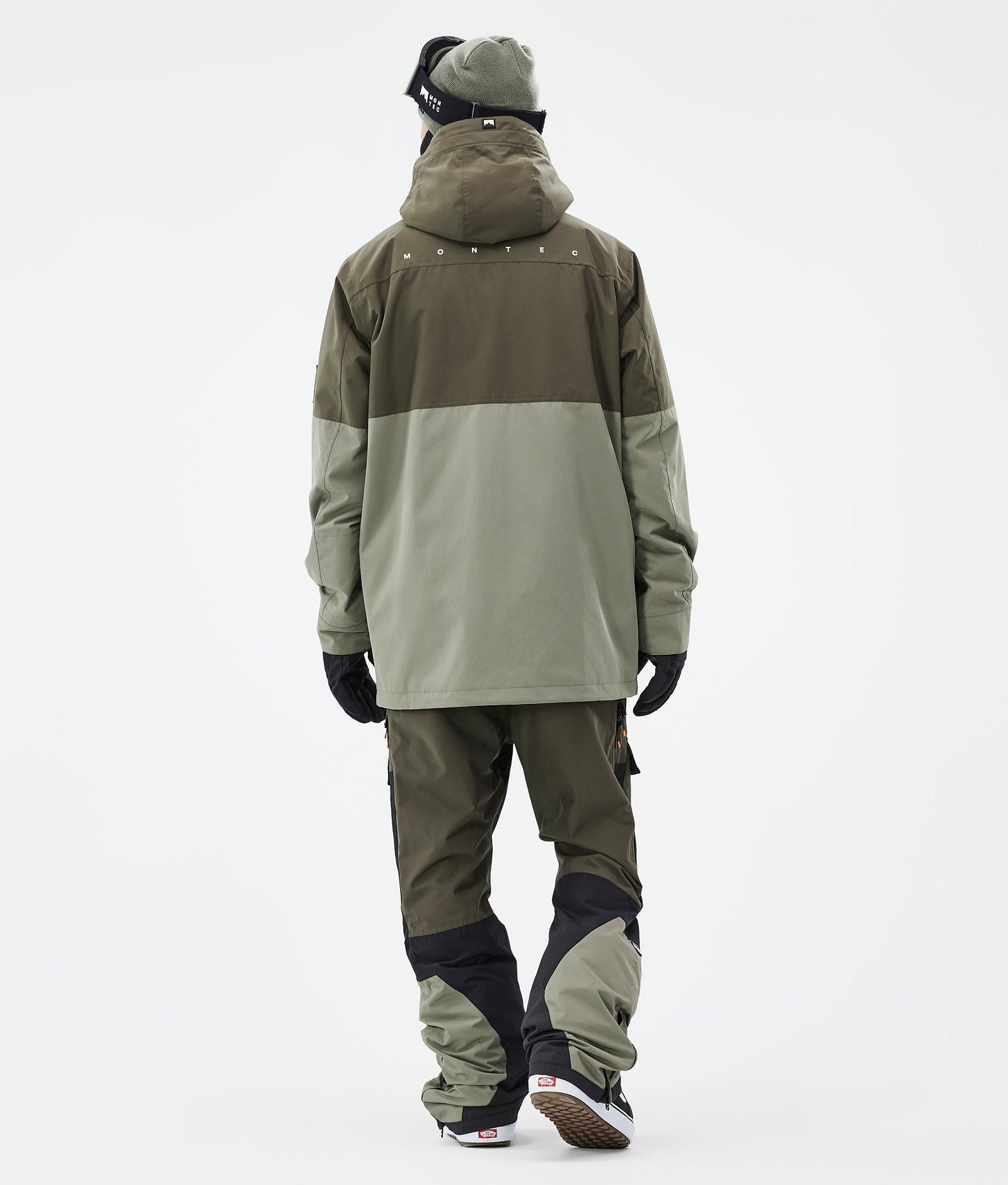 Montec Doom Snowboardjakke Herre Olive Green/Black/Greenish Renewed, Bilde 5 av 11