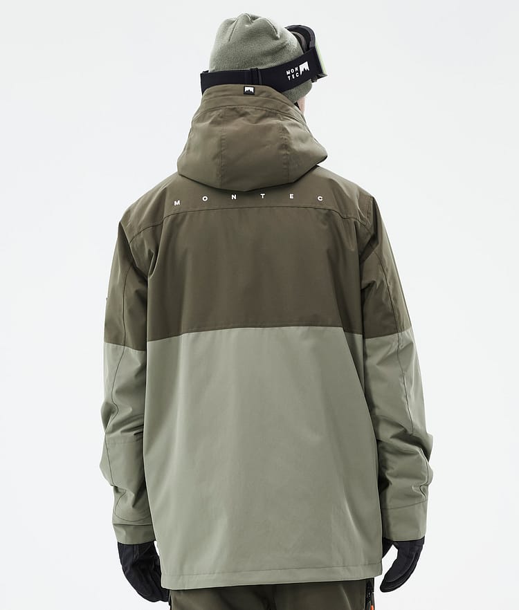 Montec Doom Snowboardjakke Herre Olive Green/Black/Greenish Renewed, Bilde 7 av 11