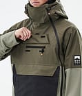 Montec Doom Snowboardjakke Herre Olive Green/Black/Greenish Renewed, Bilde 10 av 11