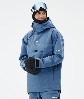 Montec Dune Snowboardjakke Blue Steel