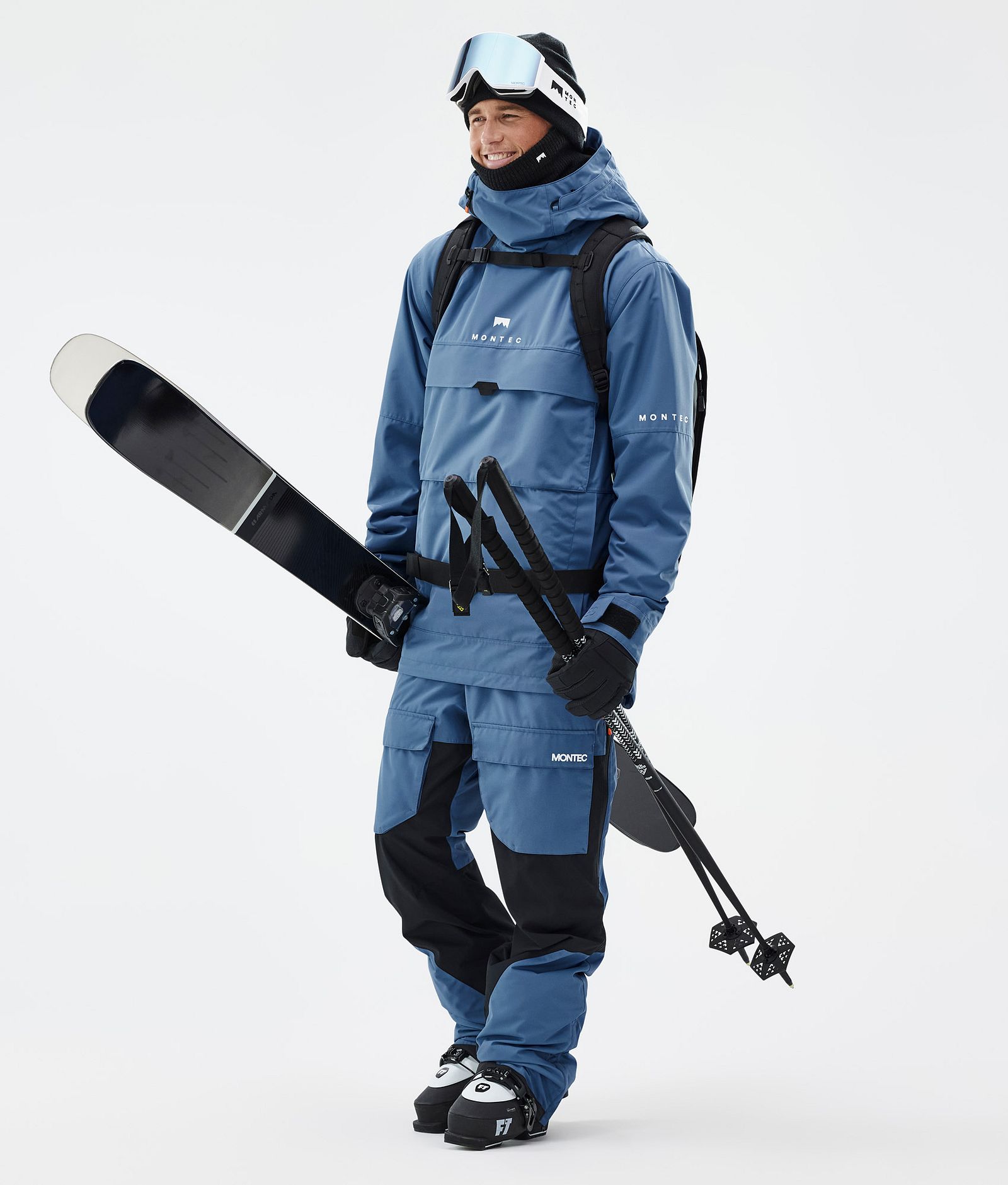 Montec Dune Skijakke Herre Blue Steel, Bilde 3 av 9