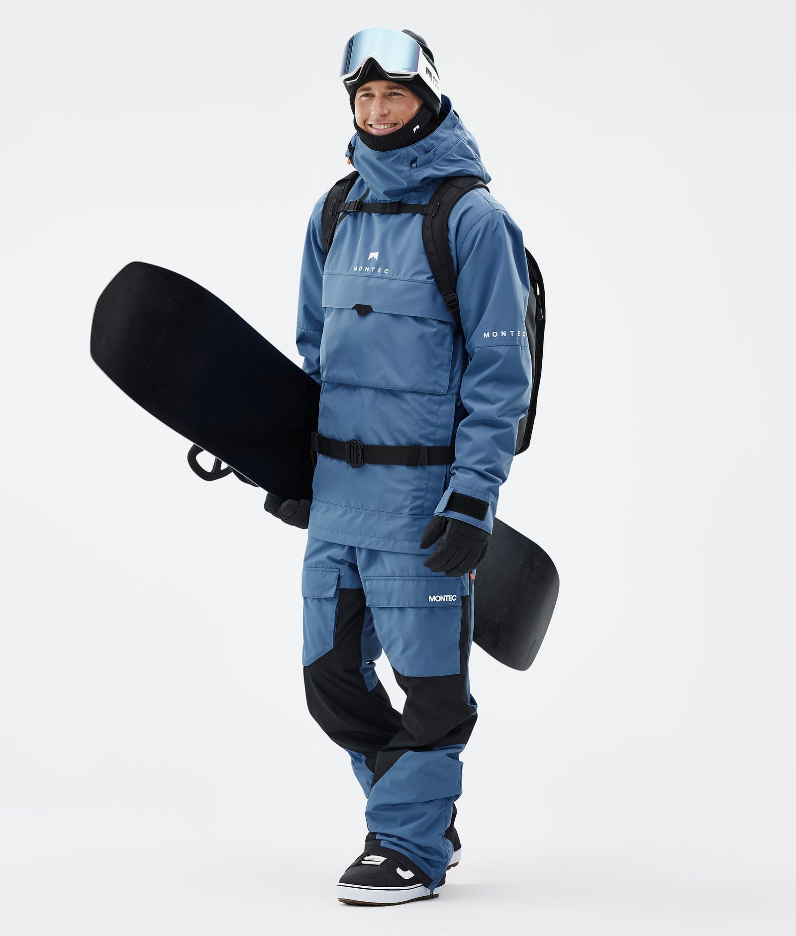 Montec Dune Snowboardjakke Herre Blue Steel Renewed, Bilde 3 av 9