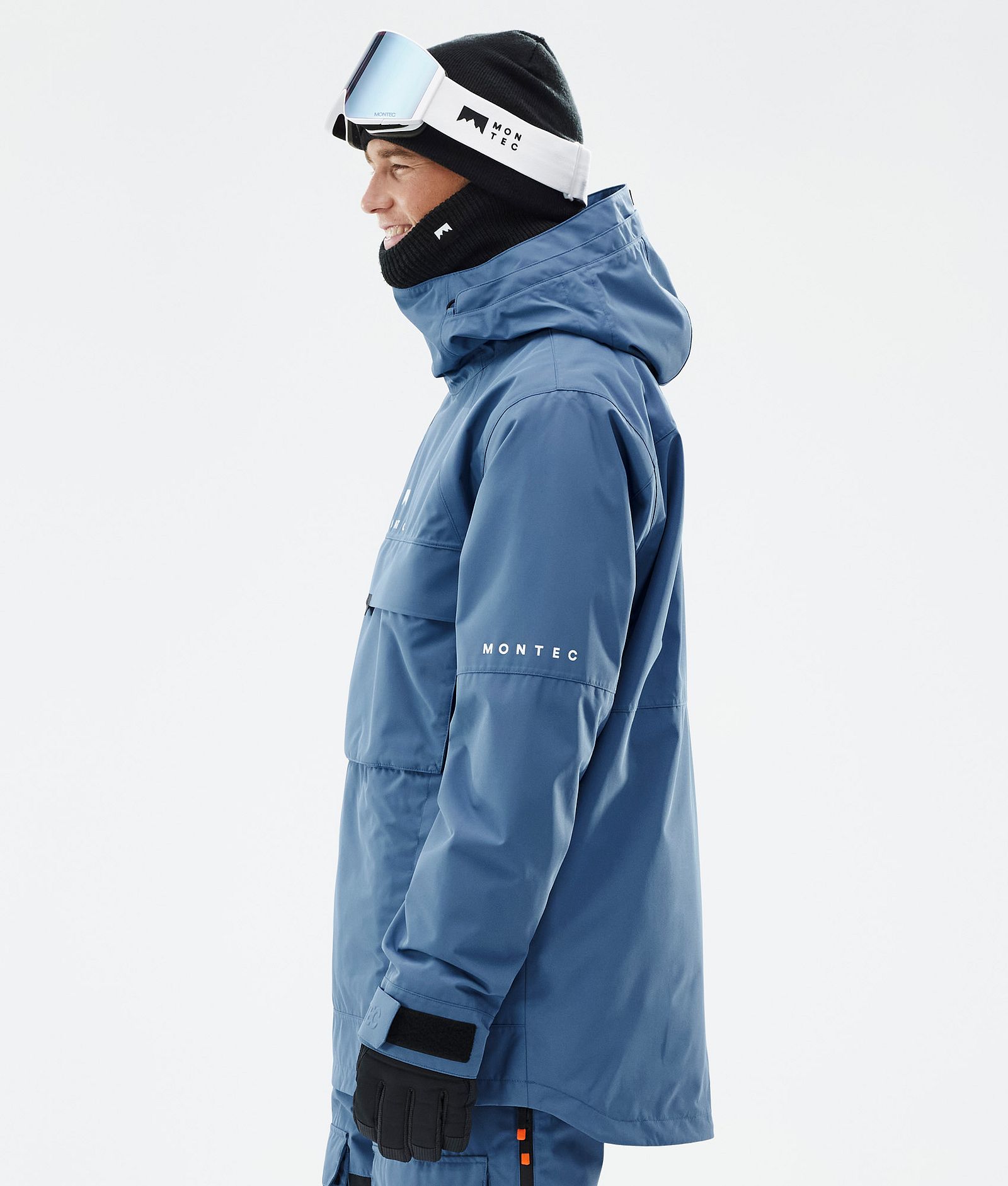 Montec Dune Snowboardjakke Herre Blue Steel Renewed, Bilde 6 av 9