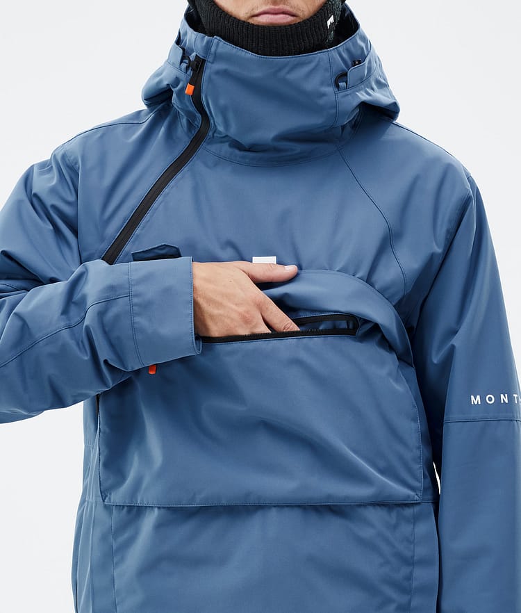 Montec Dune Snowboardjakke Herre Blue Steel Renewed, Bilde 9 av 9