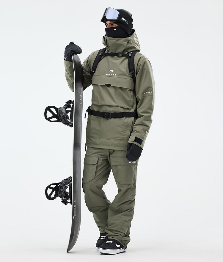 Montec Dune Snowboardjakke Herre Greenish, Bilde 3 av 9