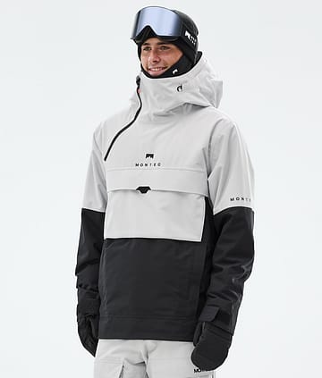 Montec Dune Skijakke Herre Light Grey/Black