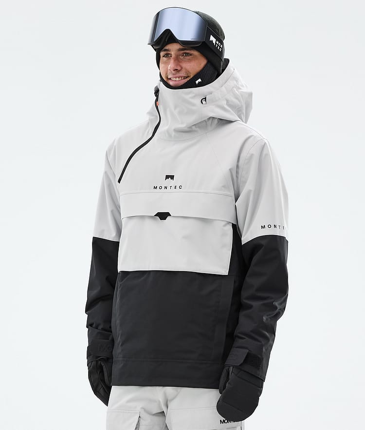 Montec Dune Snowboardjakke Herre Light Grey/Black, Bilde 1 av 9