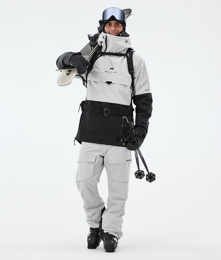 Montec Dune Skijakke Herre Light Grey/Black, Bilde 3 av 9