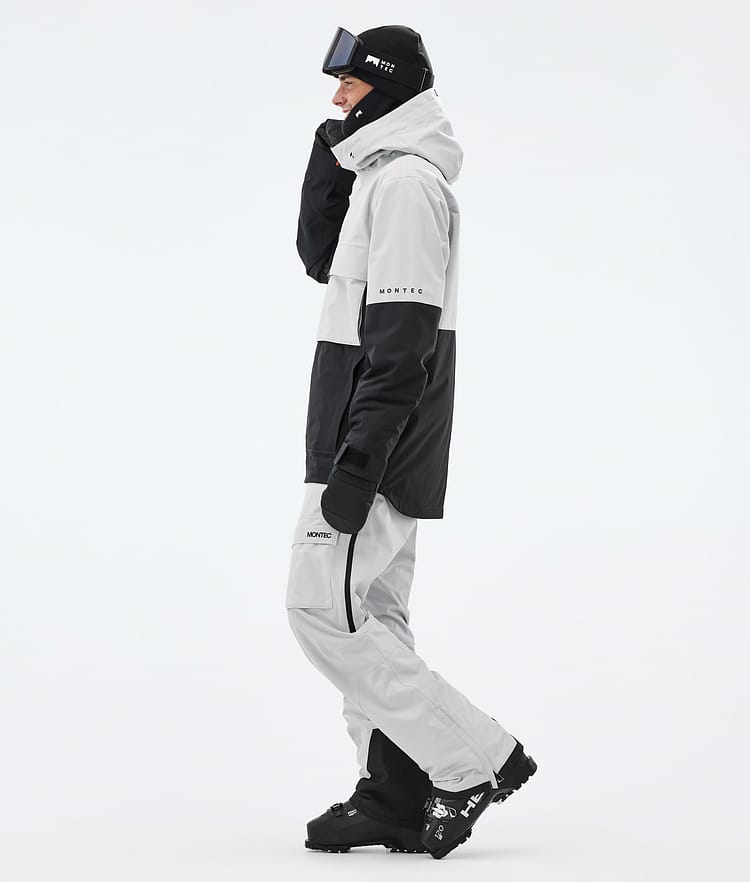 Montec Dune Skijakke Herre Light Grey/Black, Bilde 4 av 9