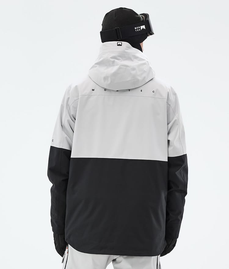 Montec Dune Snowboardjakke Herre Light Grey/Black, Bilde 7 av 9