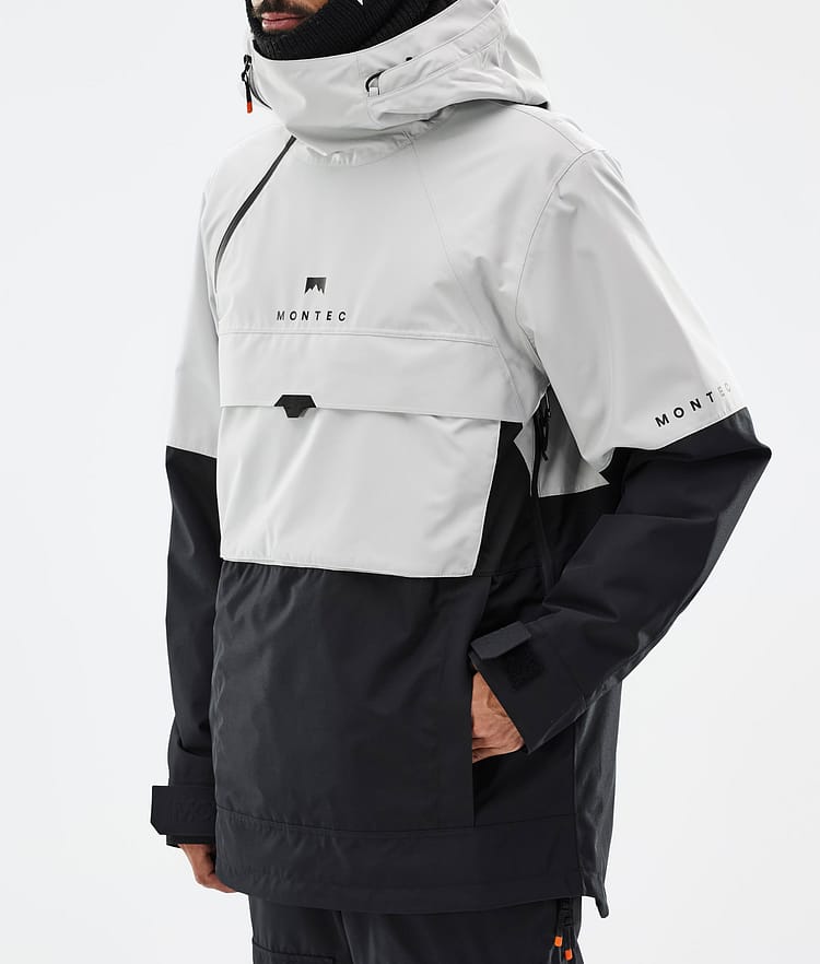 Montec Dune Snowboardjakke Herre Light Grey/Black