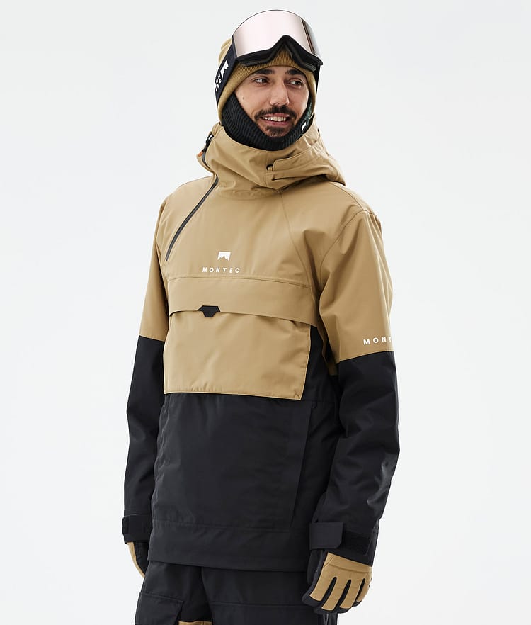 Montec Dune Skijakke Herre Gold/Black