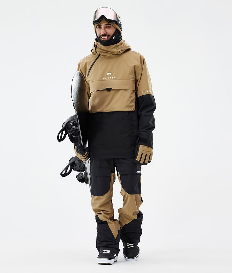 Montec Dune Snowboardjakke Herre Gold/Black