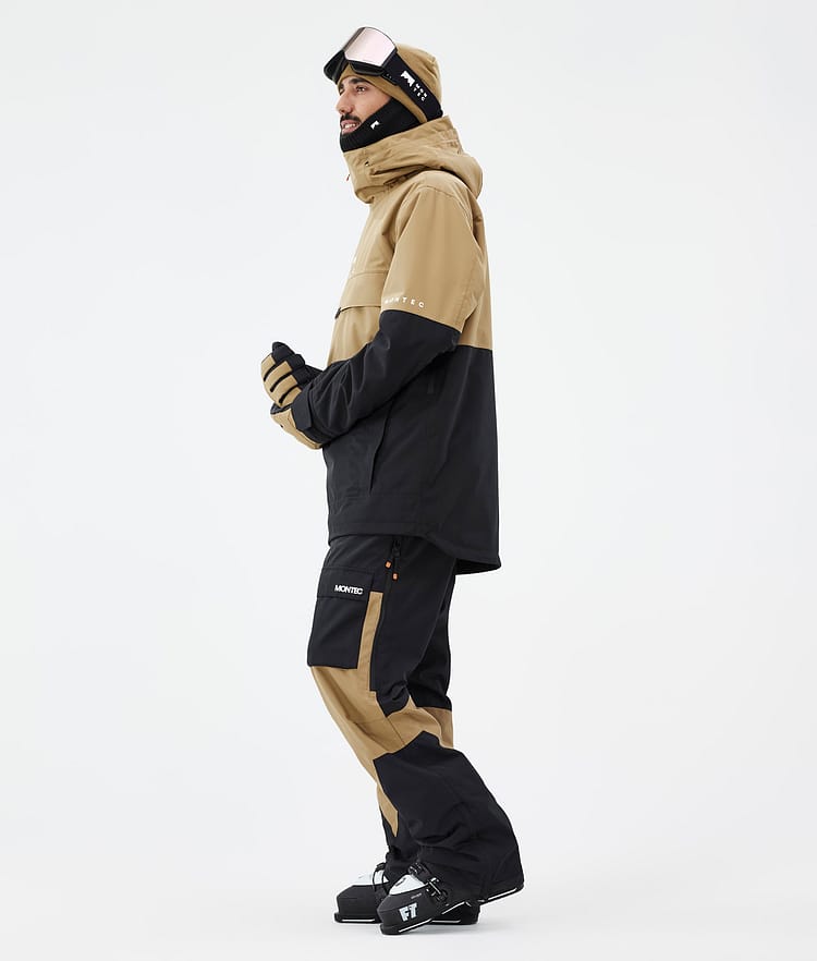 Montec Dune Skijakke Herre Gold/Black, Bilde 4 av 9